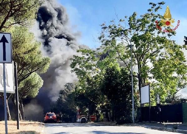 Roma’da büyük yangın