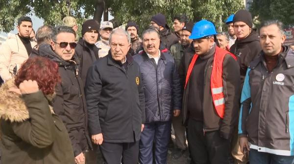 Bakan Akar ve Koca, Hatay'da son durumu inceledi