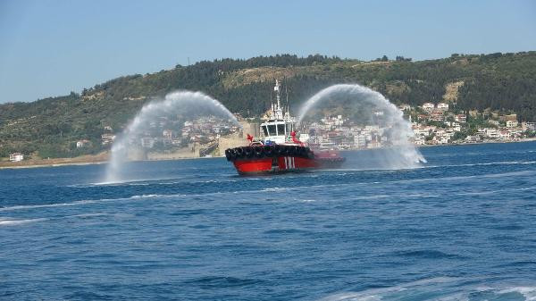 Çanakkale'de Denizcilik ve Kabotaj Bayramı törenler ile kutlandı