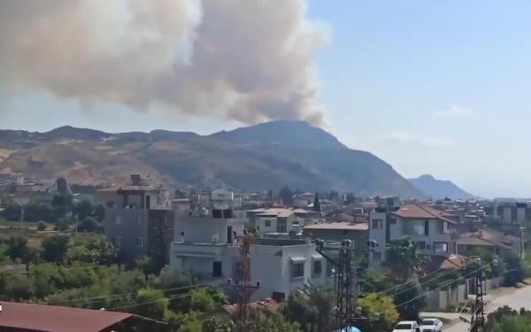 Hatay’da makilikte çıkan yangın kontrol altına alındı